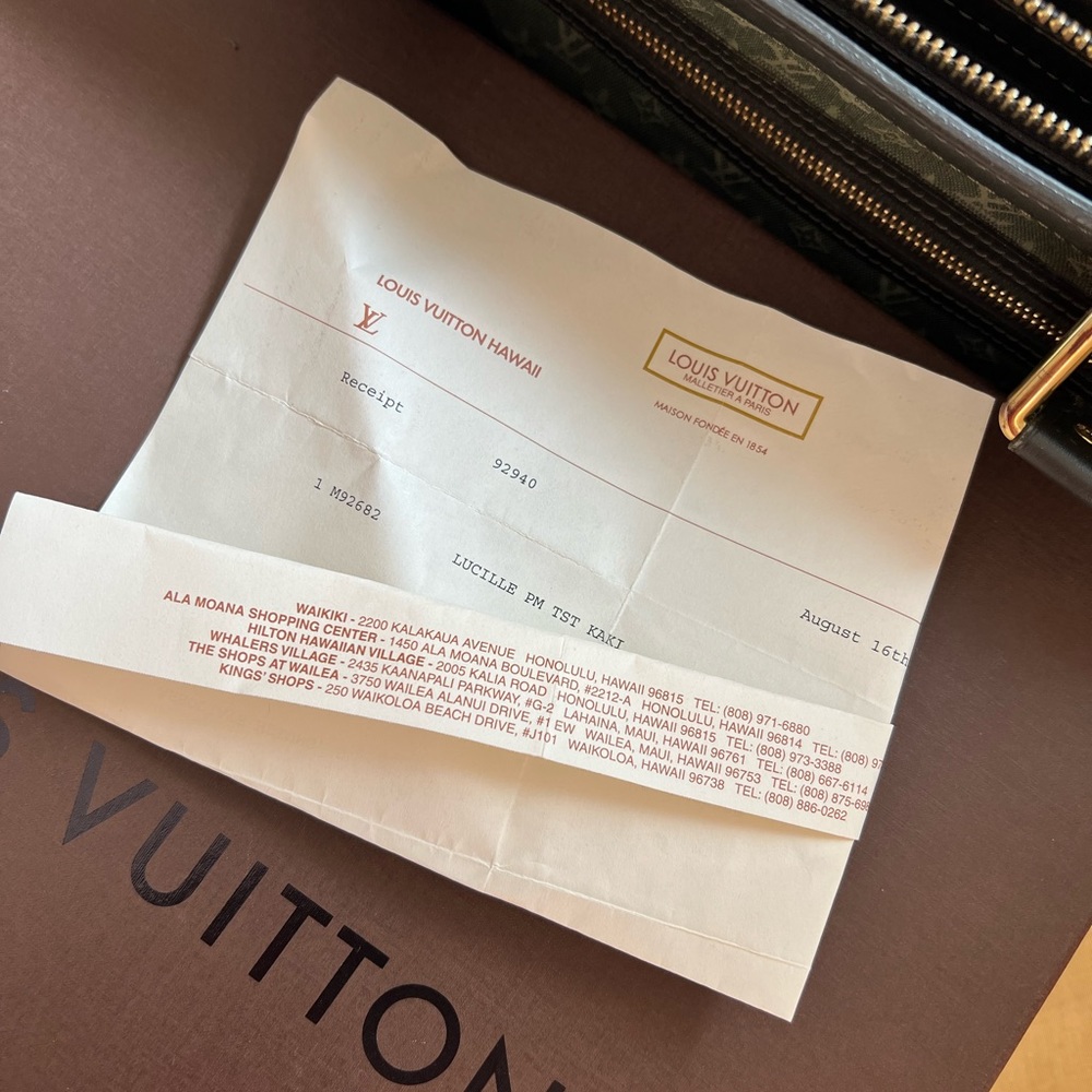 Louis Vuitton Monogram Mini Lin Lucille PM Authentic - Picture 16 of 16